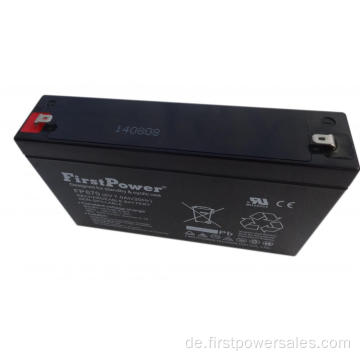 Reservebatterie 6V7AH Steuergerätebatterie